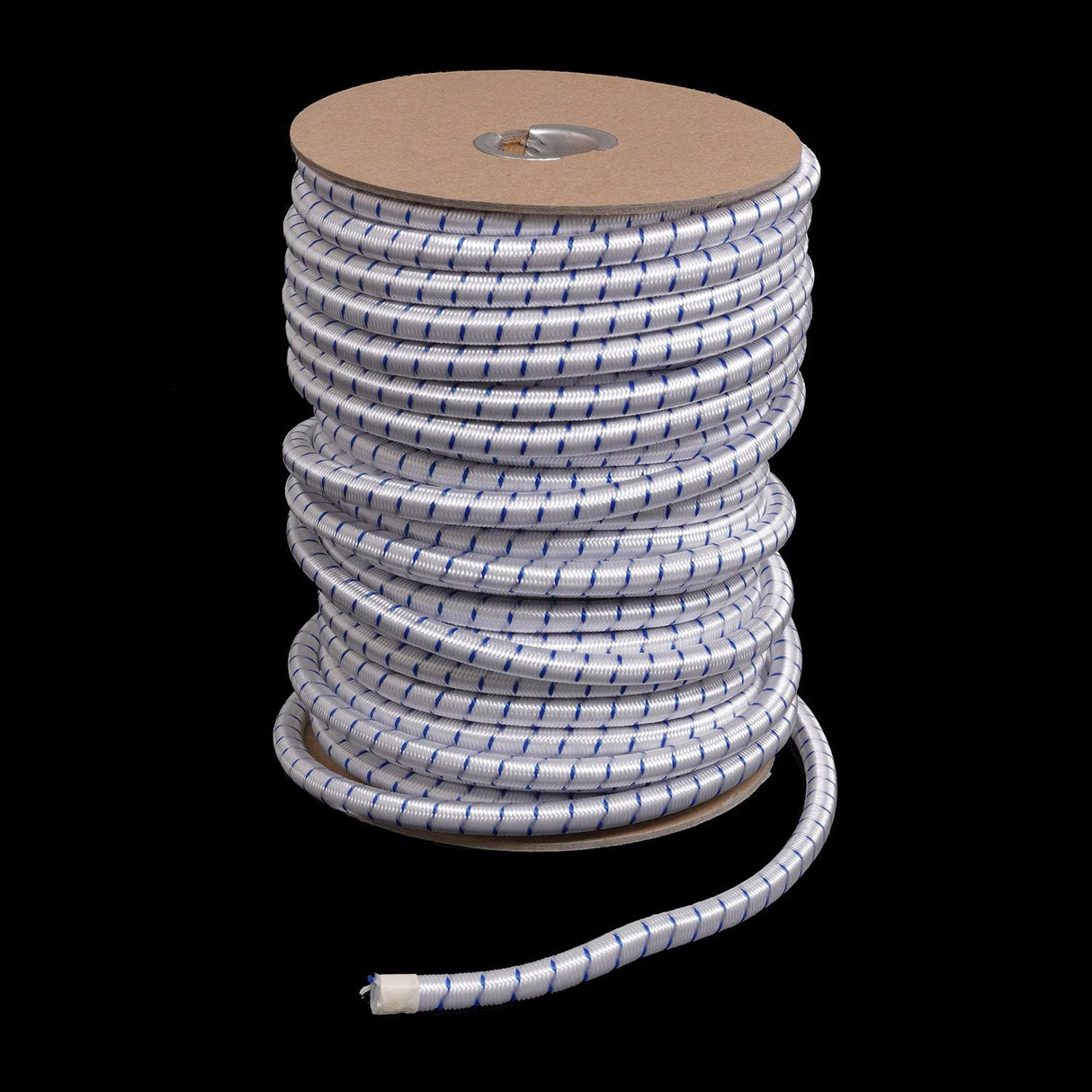 Polypropylene Covered Elastic Cord #M-6 3/8 inch x 100 feet Polypropylene Covered Elastic Cord #M-6 3/8 inch x 100 feet