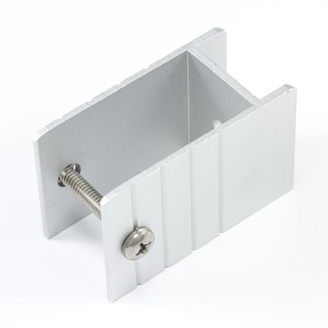 Pontoon H Bracket 1-1/4 inch Tall with Bolt and Nut #34440077 Pontoon H Bracket 1-1/4 inch Tall with Bolt and Nut #34440077