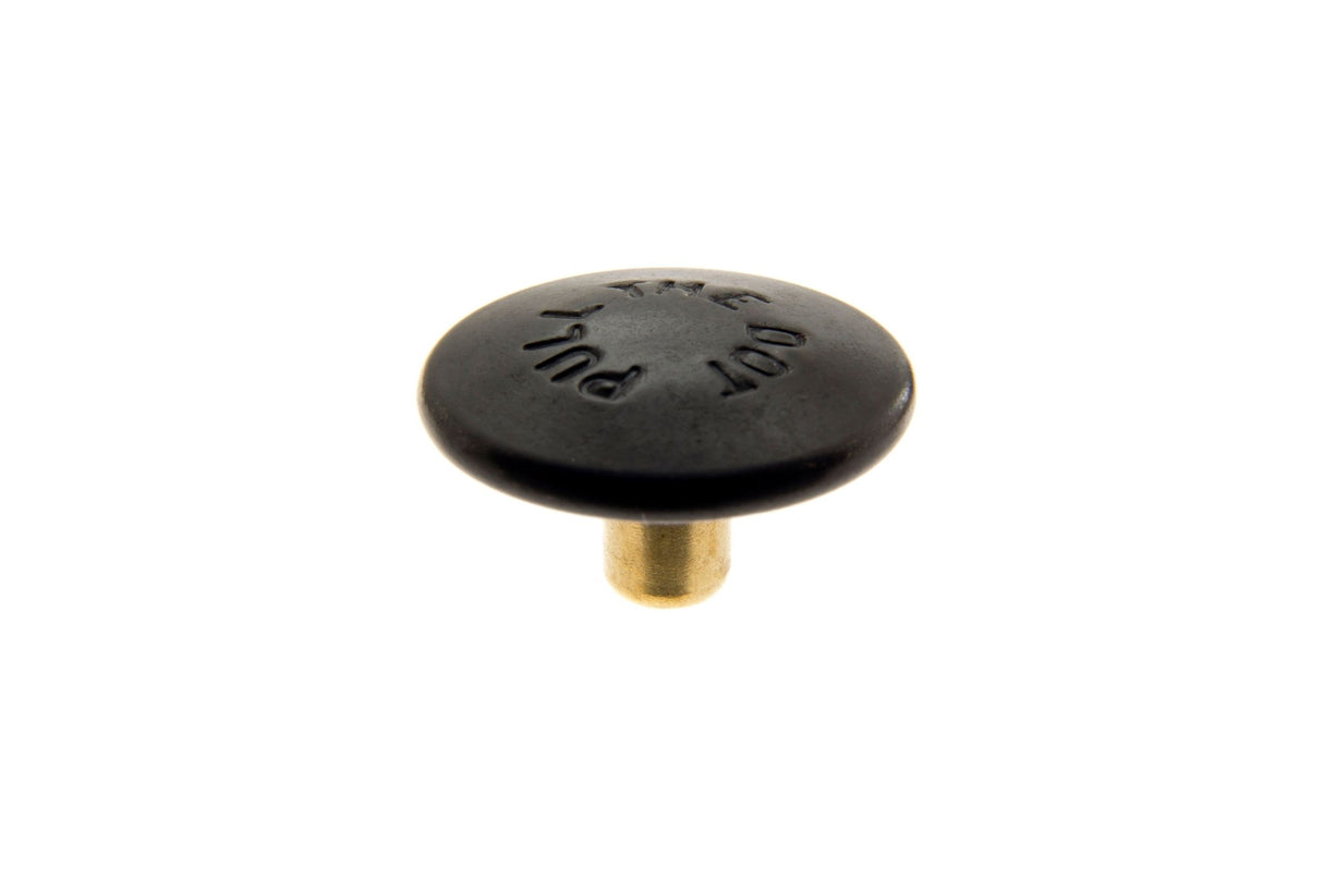 Pull-the-DOT Cap 92-XE-18103-A1B Government Black Brass 1/4 inch 100 pack Pull-the-DOT Cap 92-XE-18103-A1B Government Black Brass 1/4 inch 100 pack