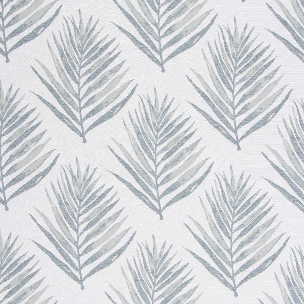 Bella Dura Royal Palm Iceberg Home Collection Upholstery Fabric