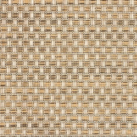 Sample of Phifertex Veranda Nutmeg EM9 54-inch Wicker Weave Collection Sling Fabric Sample of Phifertex Veranda Nutmeg EM9 54-inch Wicker Weave Collection Sling Fabric