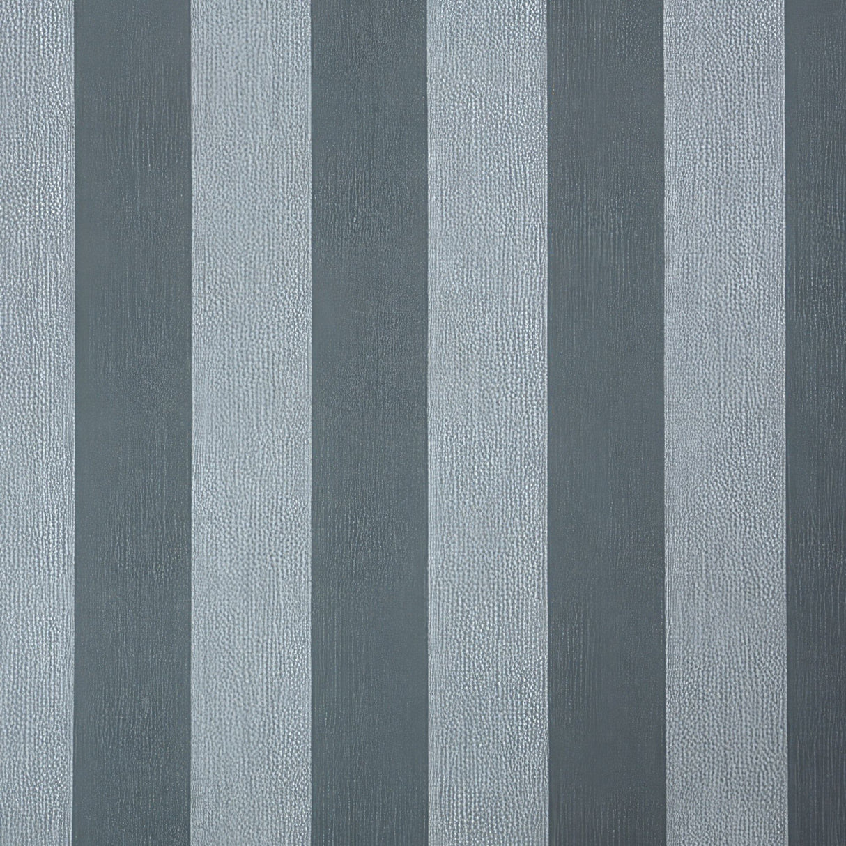 Sample of Sunbrella Beaufort Storm 4742 - 0000 46 - Inch Stripes Awning / Shade Fabric - Outdoor Textiles