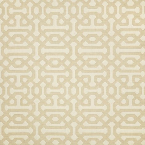 Sample of Sunbrella Fretwork Flax 45991-0001 Elements Collection Upholstery Fabric Sample of Sunbrella Fretwork Flax 45991-0001 Elements Collection Upholstery Fabric