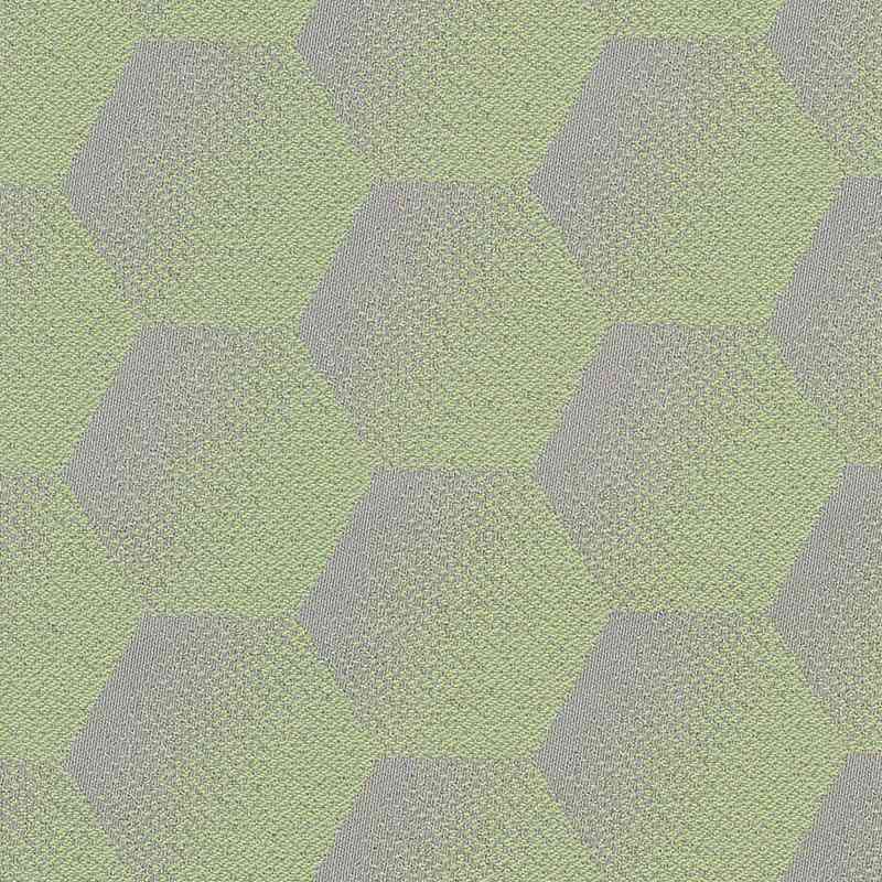 Sample of Sunbrella Hexagon Mint HEX J206 140 European Collection Upholstery Fabric Sample of Sunbrella Hexagon Mint HEX J206 140 European Collection Upholstery Fabric