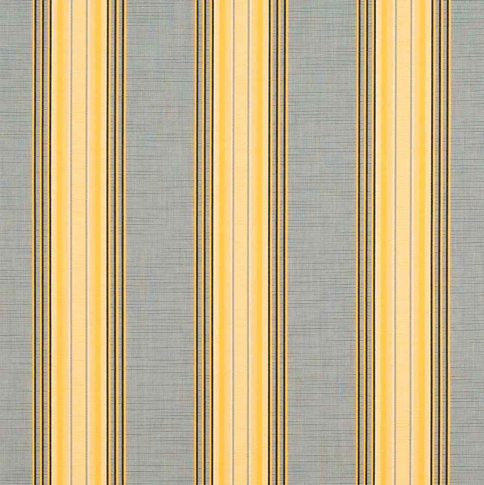 Sample of Sunbrella Rodanthe Metallic 4879-0000 46-Inch Stripes Awning / Shade Fabric Sample of Sunbrella Rodanthe Metallic 4879-0000 46-Inch Stripes Awning / Shade Fabric