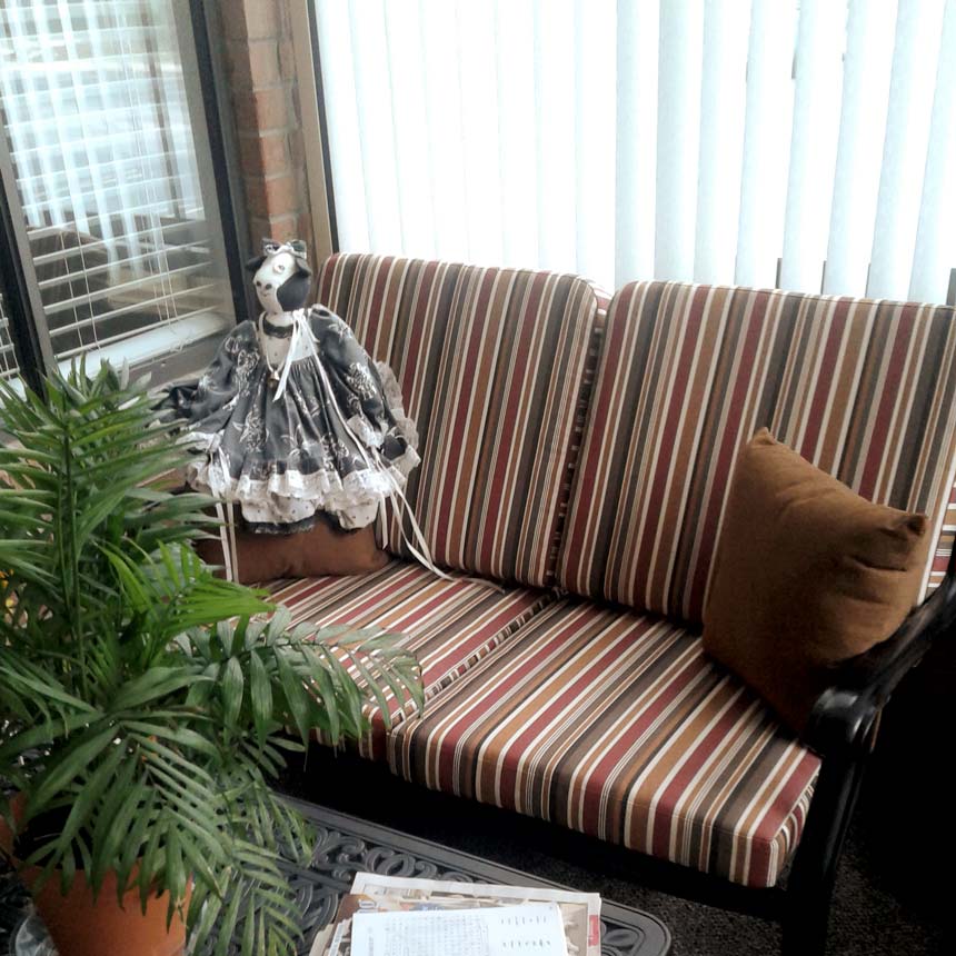 Sunbrella Brannon Redwood 5612-0000 Elements Collection Upholstery Fabric