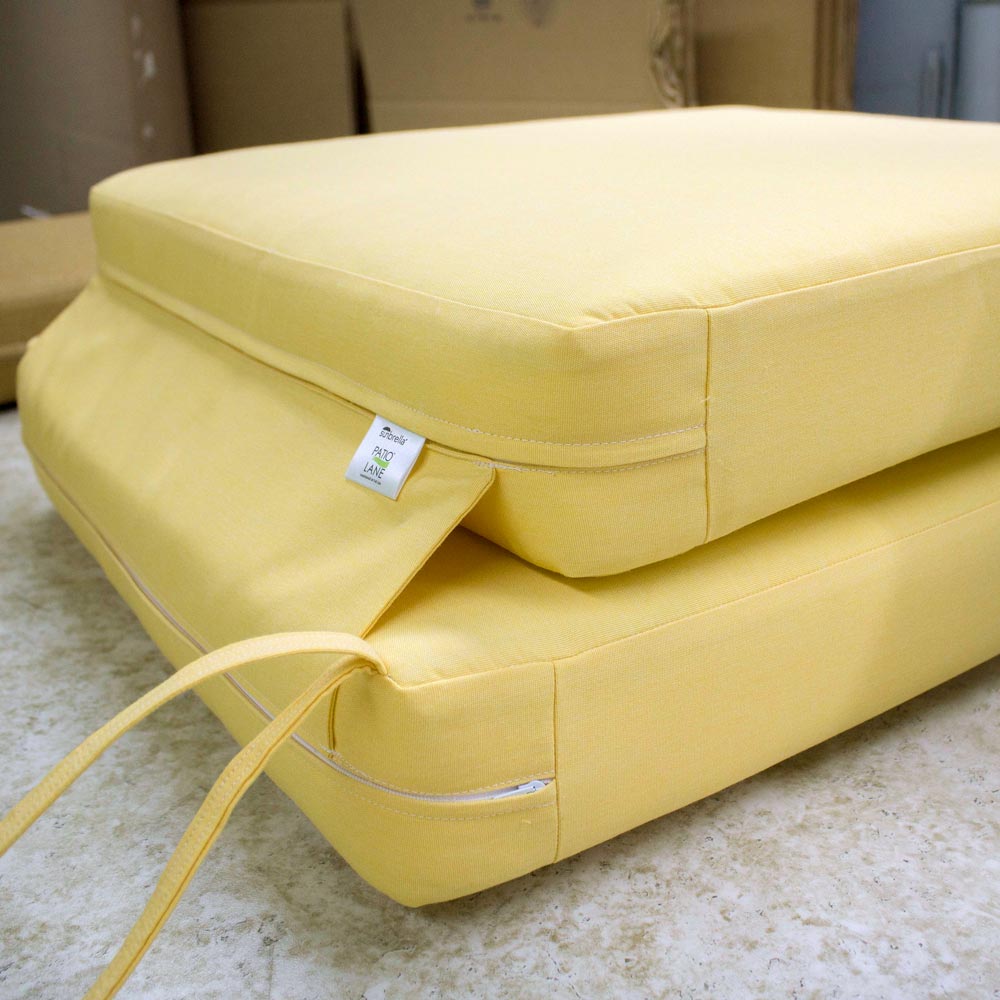 Sunbrella Canvas Buttercup 5438-0000 Elements Collection Upholstery Fabric