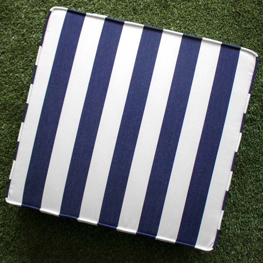 Sunbrella Yacht Stripe Navy YAC 3722 European Collection Upholstery Fabric