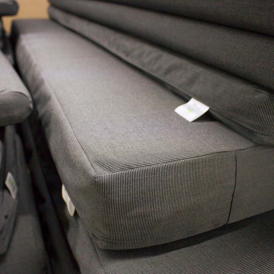 Sunbrella RAIN Canvas Coal 5489-0000 77 Waterproof Upholstery Fabric Sunbrella RAIN Canvas Coal 5489-0000 77 Waterproof Upholstery Fabric