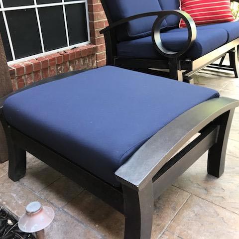 Sunbrella RAIN Canvas Navy 5439-0000 77 Waterproof Upholstery Fabric Sunbrella RAIN Canvas Navy 5439-0000 77 Waterproof Upholstery Fabric