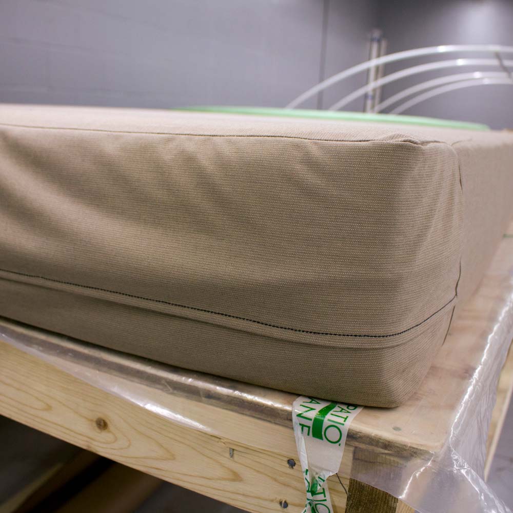 Sunbrella RAIN Spectrum Mushroom 48031-0000 77 Waterproof Upholstery Fabric Sunbrella RAIN Spectrum Mushroom 48031-0000 77 Waterproof Upholstery Fabric