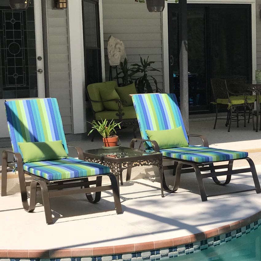 Sunbrella Seville Seaside 5608-0000 Elements Collection Upholstery Fabric