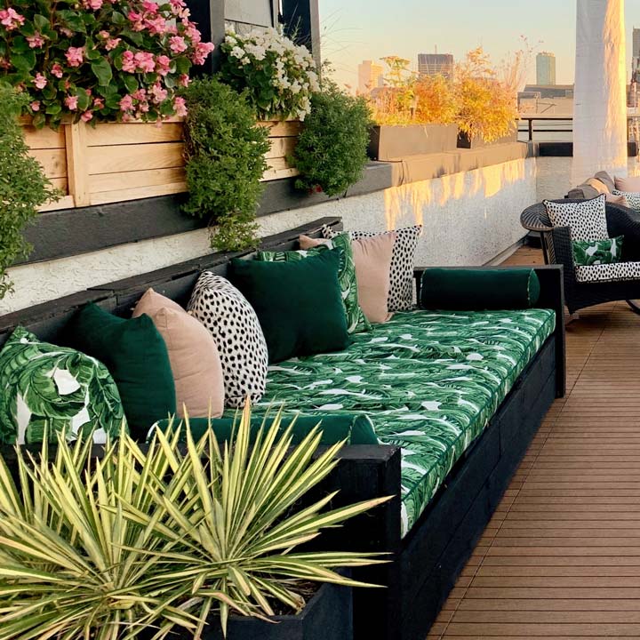 Sunbrella Tropics Jungle 145214-0000 Fusion Collection Upholstery Fabric