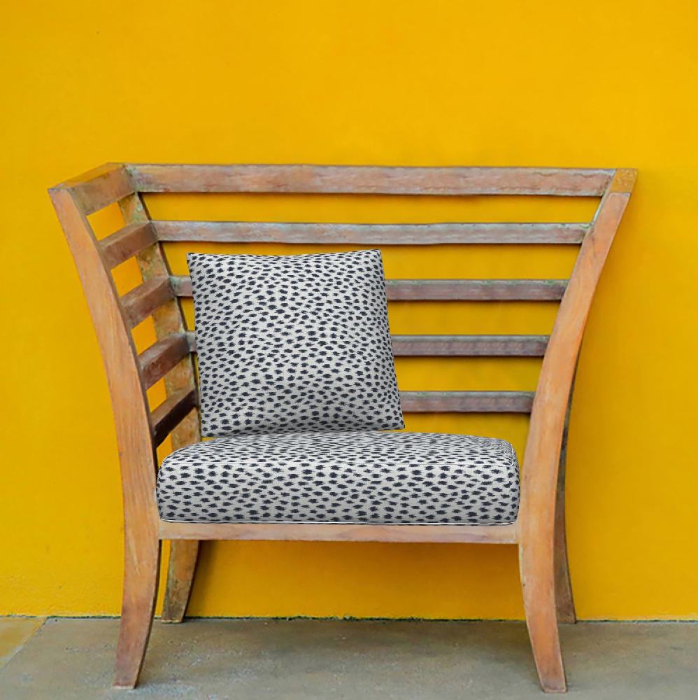 Sunbrella Agra Indigo 145147-0000 Fusion Collection - Reversible Upholstery Fabric (Light Side)