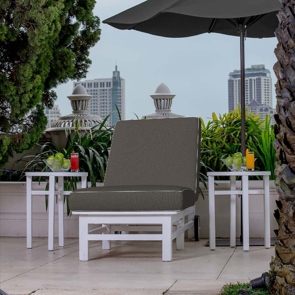 Sunbrella Tailored Smoke 42082-0004 Fusion Collection Upholstery Fabric Sunbrella Tailored Smoke 42082-0004 Fusion Collection Upholstery Fabric