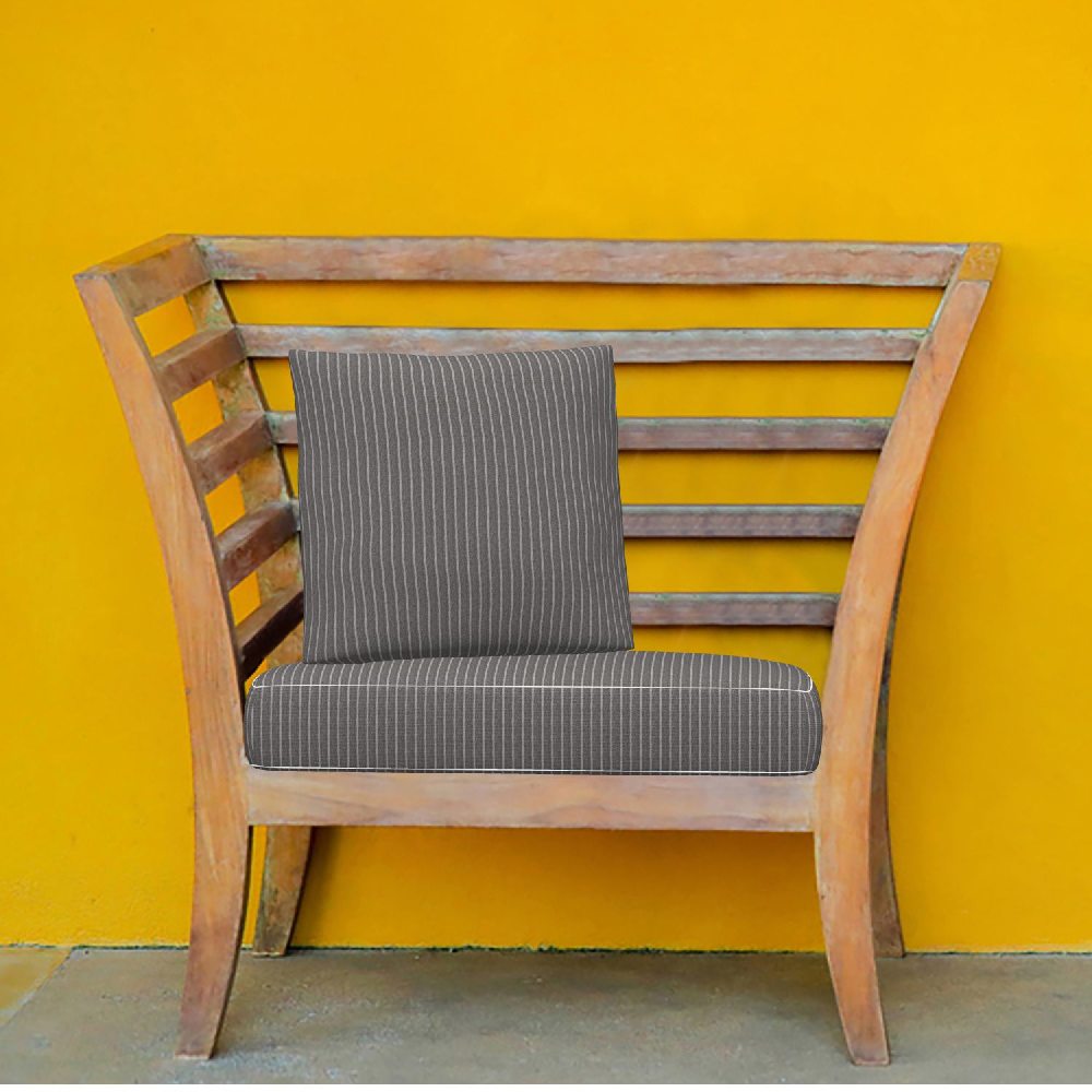 Sunbrella Scale Smoke 14050-0003 Dimension Collection Upholstery Fabric