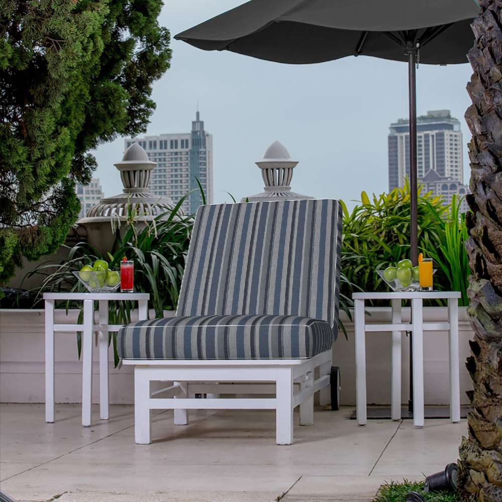 Sunbrella Glimpse Denim 40489-0005 Fusion Collection Upholstery Fabric Sunbrella Glimpse Denim 40489-0005 Fusion Collection Upholstery Fabric