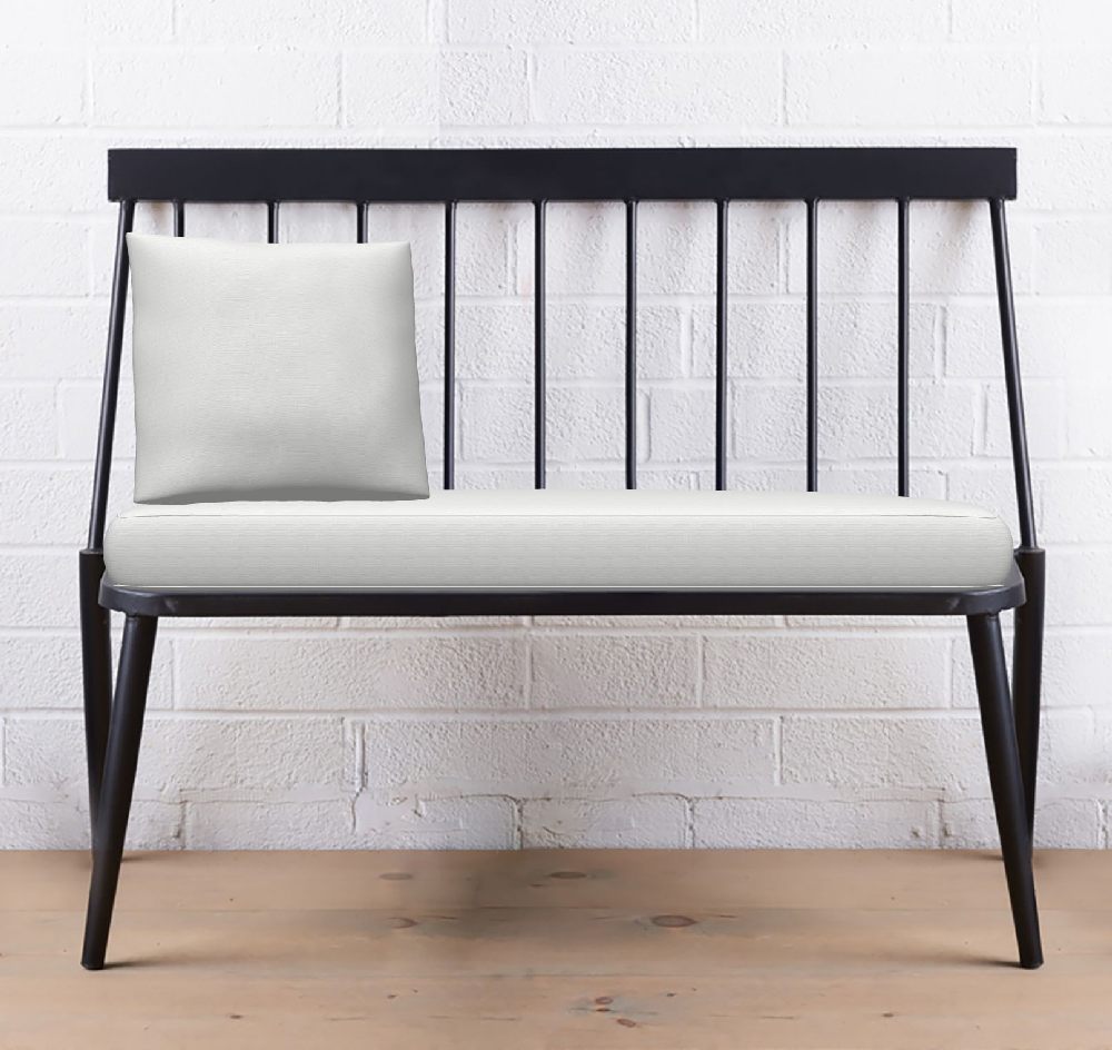 Sunbrella Piazza White 305423-0001 Fusion Collection Upholstery Fabric