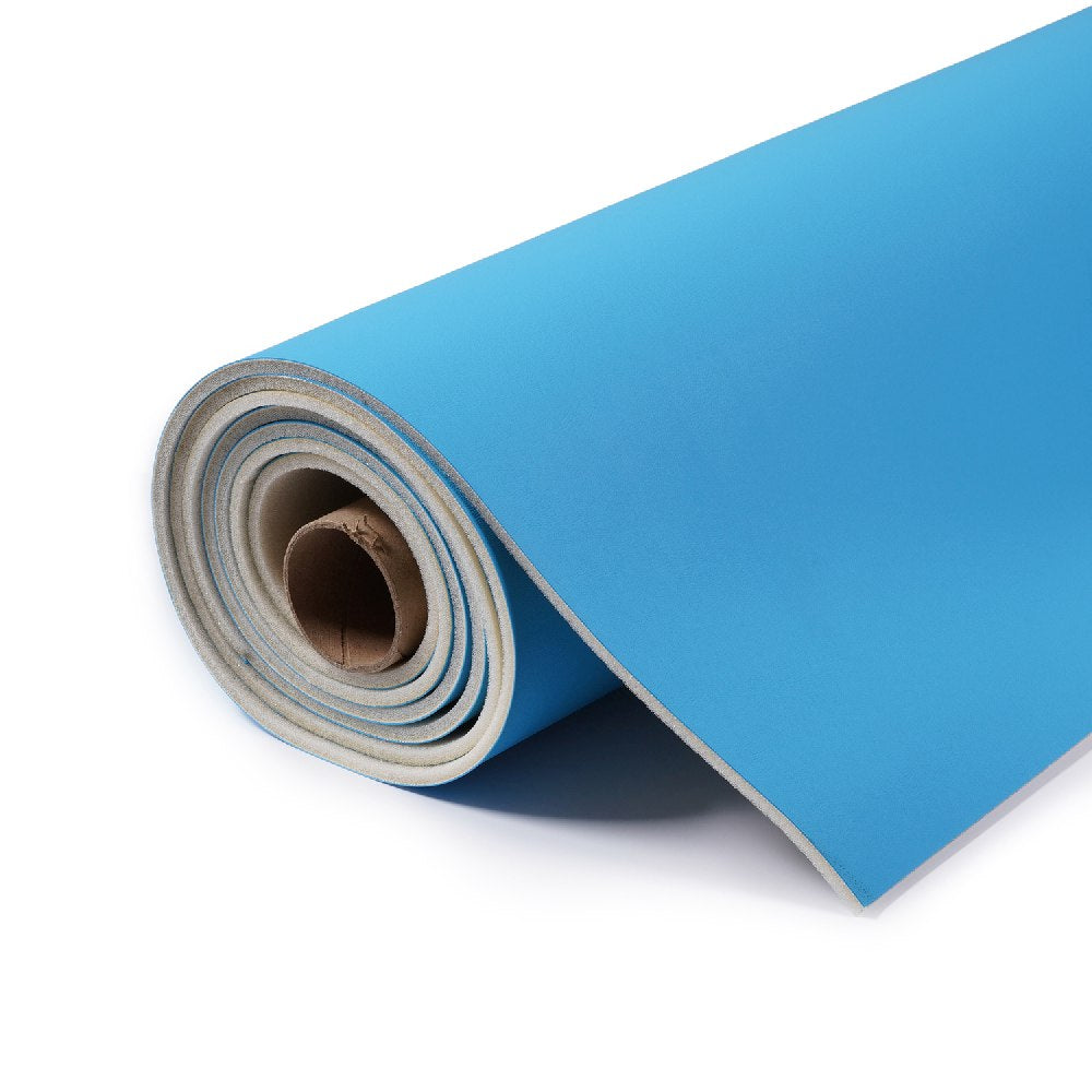 Sunbrella Horizon Capriccio Azure 10200-0020 Foam Back Marine Vinyl Upholstery Fabric