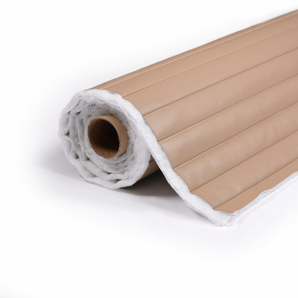 Sunbrella Horizon Capriccio Heather Beige 10200-0008 Roll-n-Pleat Marine Vinyl Upholstery Fabric