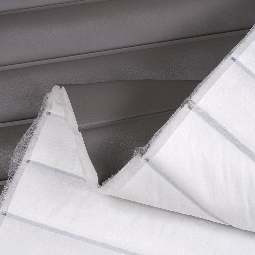 Sunbrella Horizon Capriccio Grey 10200-0011 Roll-n-Pleat Marine Vinyl Upholstery Fabric Sunbrella Horizon Capriccio Grey 10200-0011 Roll-n-Pleat Marine Vinyl Upholstery Fabric