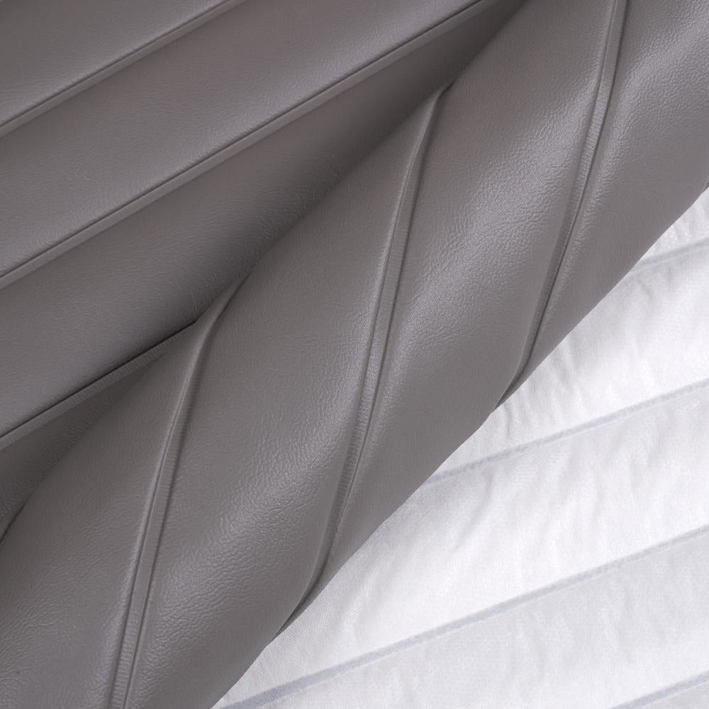 Sunbrella Horizon Capriccio Grey 10200-0011 Roll-n-Pleat Marine Vinyl Upholstery Fabric Sunbrella Horizon Capriccio Grey 10200-0011 Roll-n-Pleat Marine Vinyl Upholstery Fabric