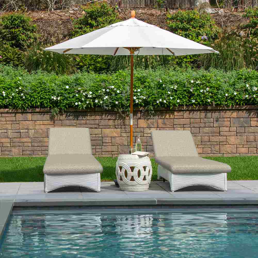 Sunbrella Linen Silver 8351-0000 Elements Collection Upholstery Fabric