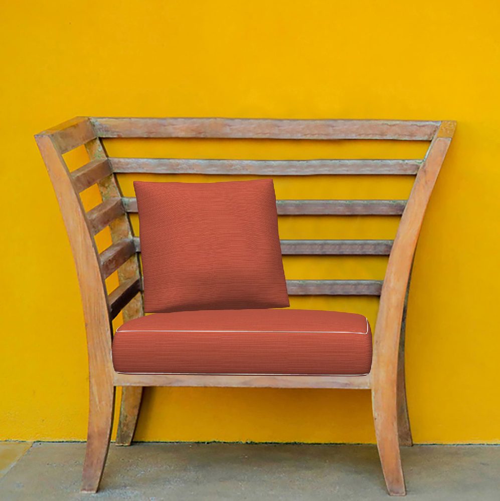 Sunbrella Dupione Papaya 8053-0000 Elements Collection Upholstery Fabric