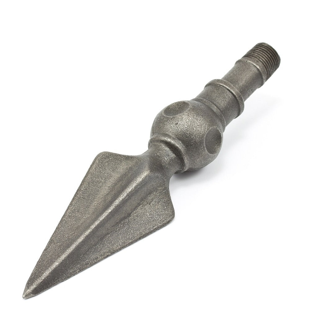 Spear Head Threaded #2 Plain 9-1/2 inch by 1/2 inch Pipe Spear Head Threaded #2 Plain 9-1/2 inch by 1/2 inch Pipe