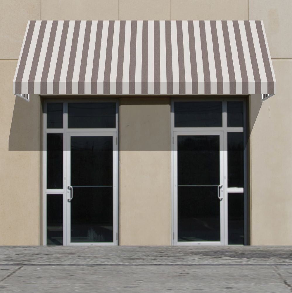 Sunbrella Beaufort Mushroom 4753-0000 46-Inch Stripes Awning / Shade Fabric Sunbrella Beaufort Mushroom 4753-0000 46-Inch Stripes Awning / Shade Fabric