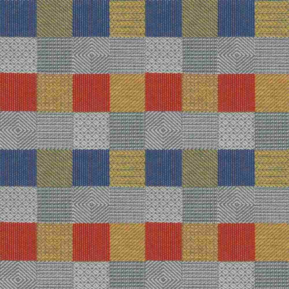 Sunbrella by Mayer Haarlem Primary 447-011 Wonderlust Collection Upholstery Fabric Sunbrella by Mayer Haarlem Primary 447-011 Wonderlust Collection Upholstery Fabric