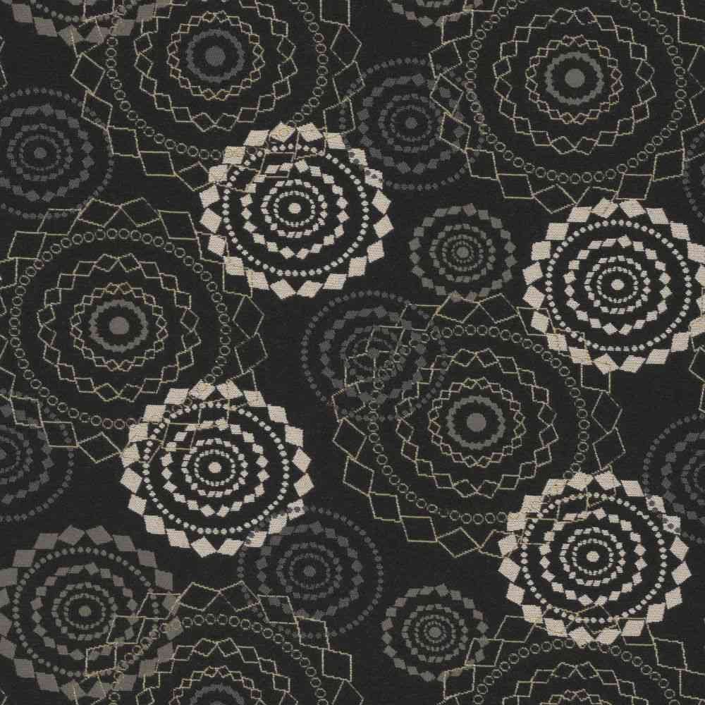 Sunbrella by Mayer Mandala Onyx 418-006 Imagine Collection Upholstery Fabric Sunbrella by Mayer Mandala Onyx 418-006 Imagine Collection Upholstery Fabric