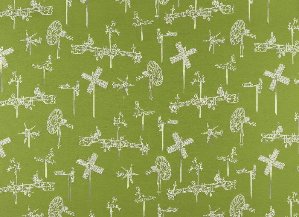 Sunbrella by Mayer Whirligig Parrot 431-003 Vollis Simpson Collection Upholstery Fabric Sunbrella by Mayer Whirligig Parrot 431-003 Vollis Simpson Collection Upholstery Fabric