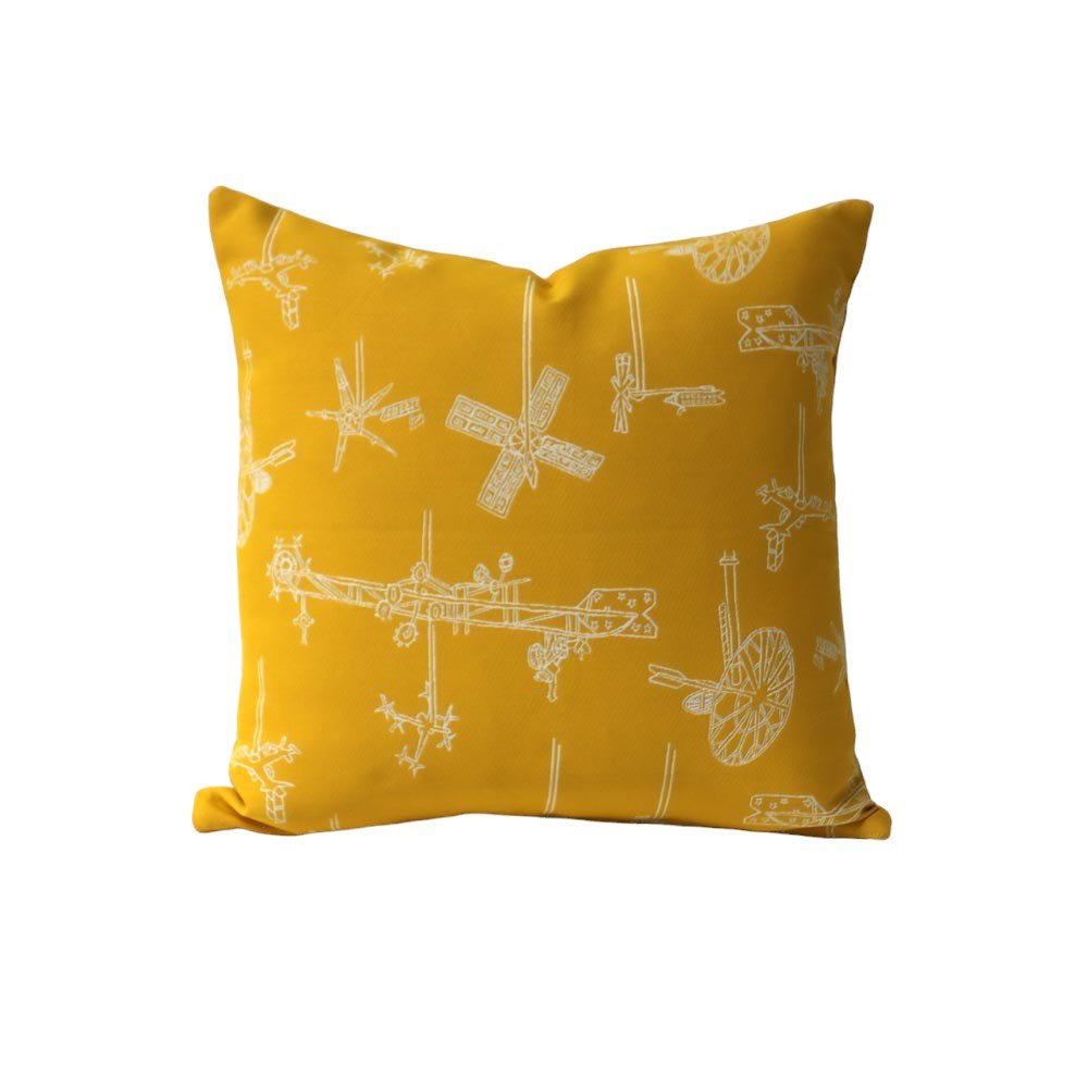 Sunbrella by Mayer Whirligig Sunshine 431-002 Vollis Simpson Collection Upholstery Fabric Sunbrella by Mayer Whirligig Sunshine 431-002 Vollis Simpson Collection Upholstery Fabric
