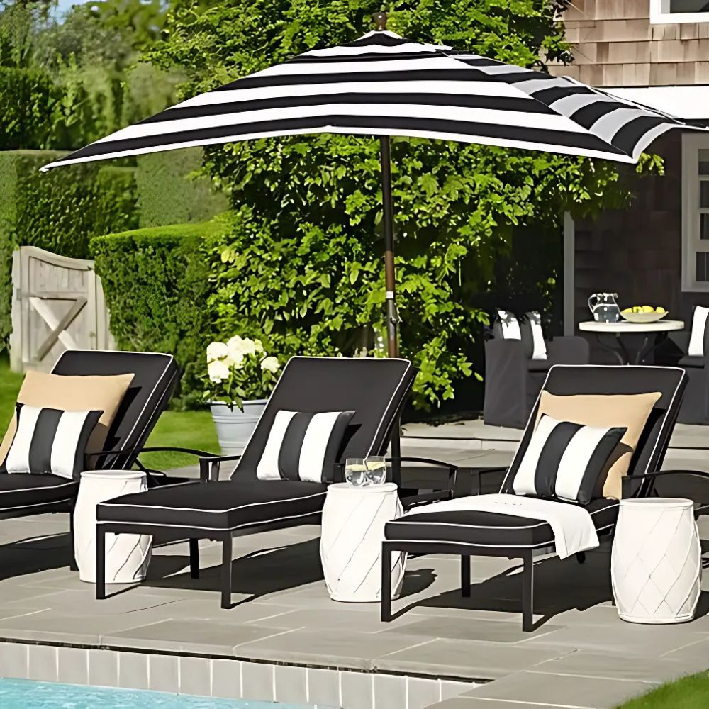 Sunbrella Cabana Classic 58030-0000 Elements Collection Upholstery Fabric Sunbrella Cabana Classic 58030-0000 Elements Collection Upholstery Fabric