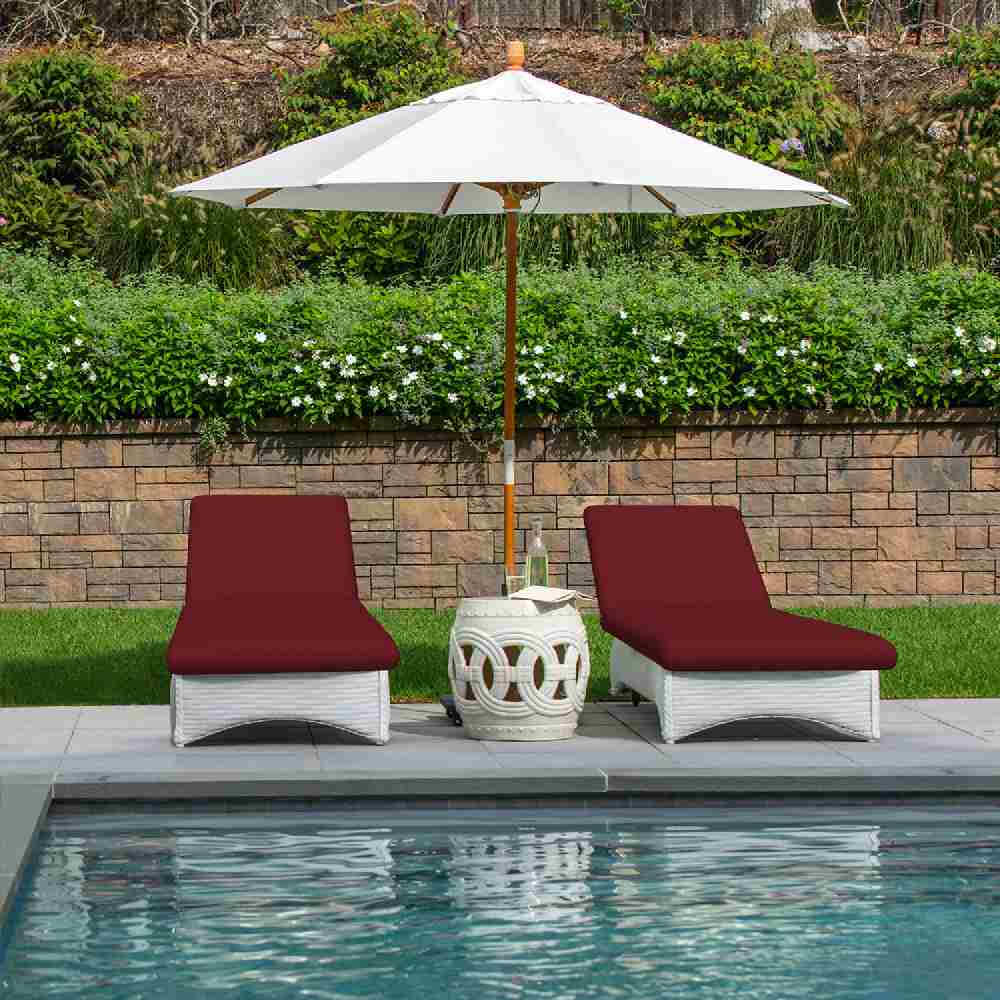 Sunbrella Canvas Burgundy 5436-0000 Elements Collection Upholstery Fabric Sunbrella Canvas Burgundy 5436-0000 Elements Collection Upholstery Fabric