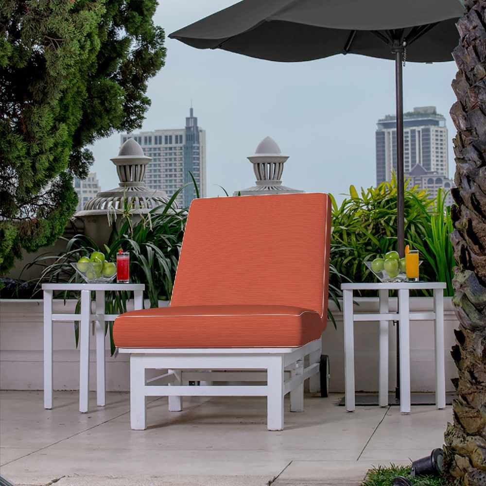 Sunbrella Dupione Papaya 8053-0000 Elements Collection Upholstery Fabric Sunbrella Dupione Papaya 8053-0000 Elements Collection Upholstery Fabric