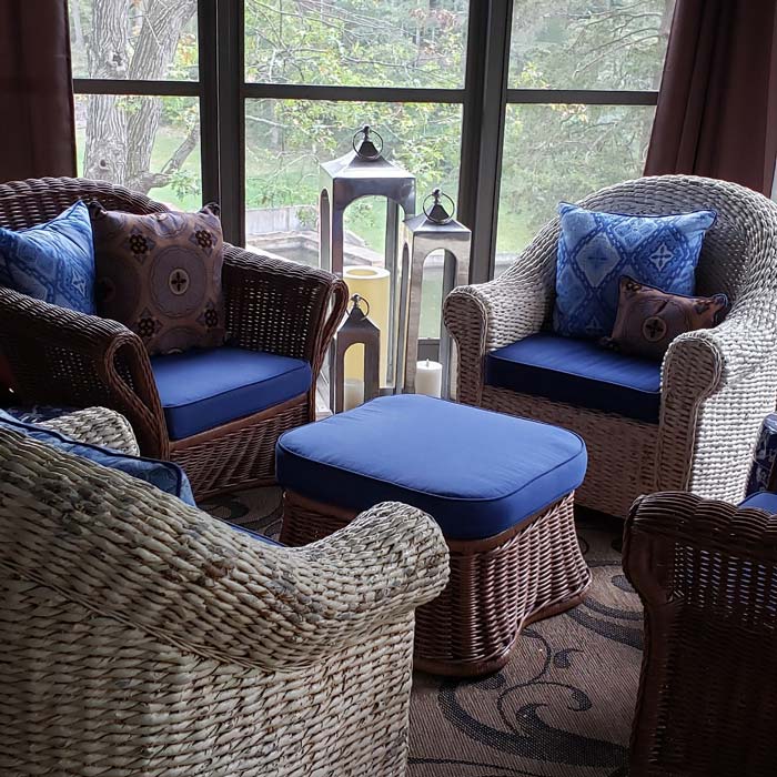 Sunbrella Echo Midnight 8076-0000 Elements Collection Upholstery Fabric Sunbrella Echo Midnight 8076-0000 Elements Collection Upholstery Fabric