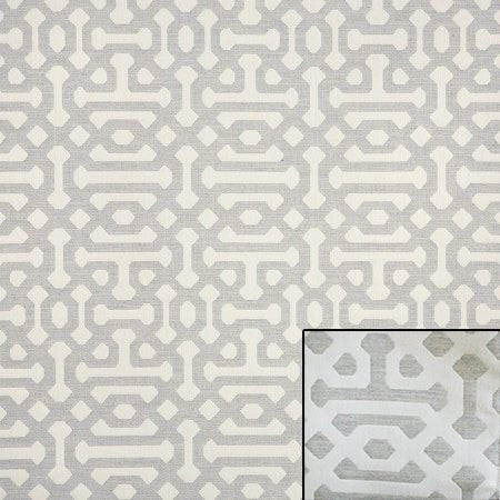 Sunbrella Fretwork Pewter 45991-0002 Elements Collection Upholstery Fabric Sunbrella Fretwork Pewter 45991-0002 Elements Collection Upholstery Fabric