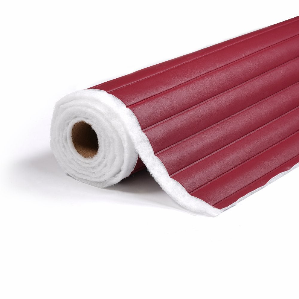 Sunbrella Horizon Capriccio Burgundy 10200-0015 Roll-n-Pleat Marine Vinyl Upholstery Fabric Sunbrella Horizon Capriccio Burgundy 10200-0015 Roll-n-Pleat Marine Vinyl Upholstery Fabric