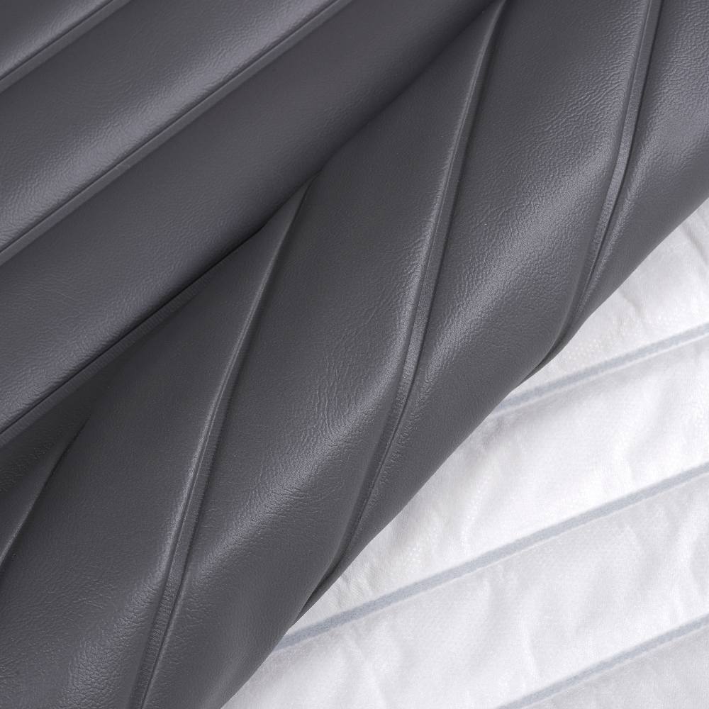 Sunbrella Horizon Capriccio Charcoal 10200-0012 Roll-n-Pleat Marine Vinyl Upholstery Fabric Sunbrella Horizon Capriccio Charcoal 10200-0012 Roll-n-Pleat Marine Vinyl Upholstery Fabric