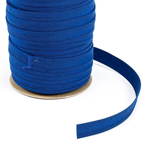 Sunbrella Marine Binding 2ET Bias Cut 1 inch x 100 yards 4617 Royal Blue Tweed Sunbrella Marine Binding 2ET Bias Cut 1 inch x 100 yards 4617 Royal Blue Tweed
