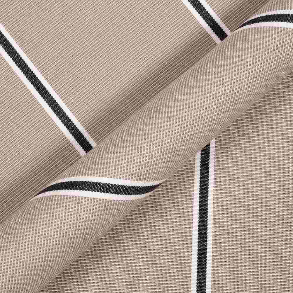 Sunbrella Putty Regimental 4961-0000 46-Inch Stripes Awning / Shade Fabric Sunbrella Putty Regimental 4961-0000 46-Inch Stripes Awning / Shade Fabric