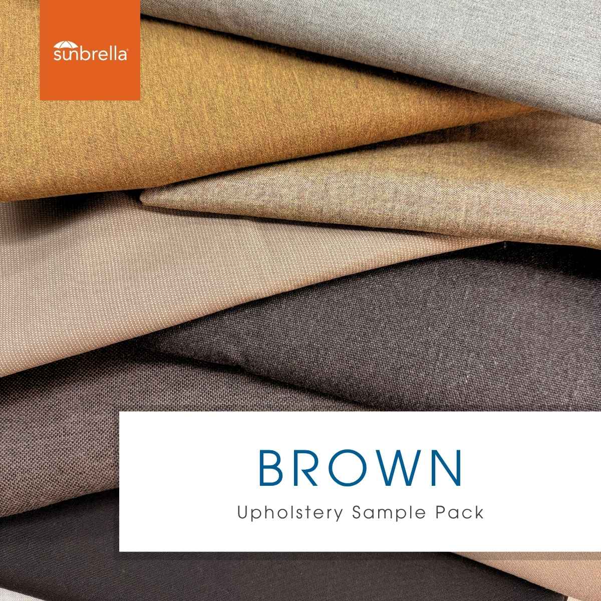 Sunbrella Sample Pack - Brown - Outdoor Textiles Sunbrella Sample Pack - Brown - Outdoor Textiles