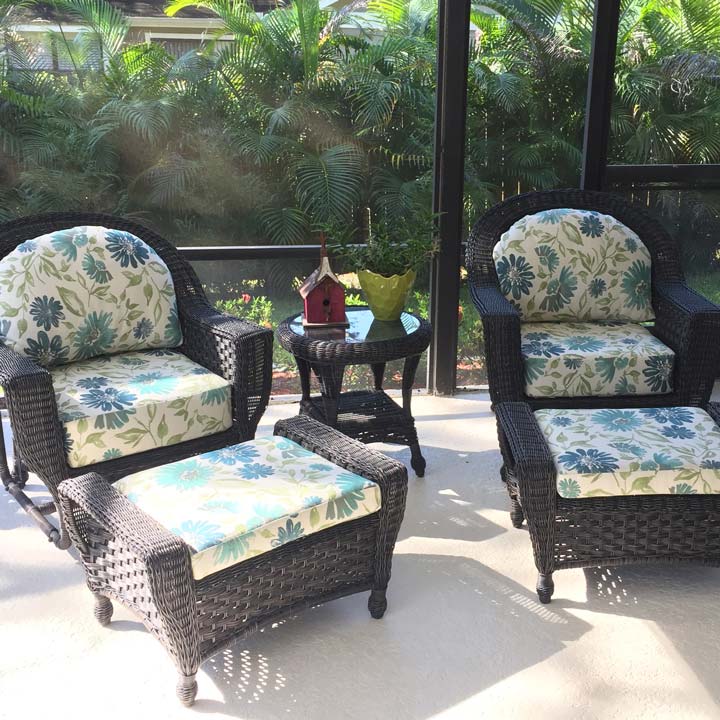 Sunbrella Violetta Baltic 45760-0002 Elements Collection Upholstery Fabric Sunbrella Violetta Baltic 45760-0002 Elements Collection Upholstery Fabric