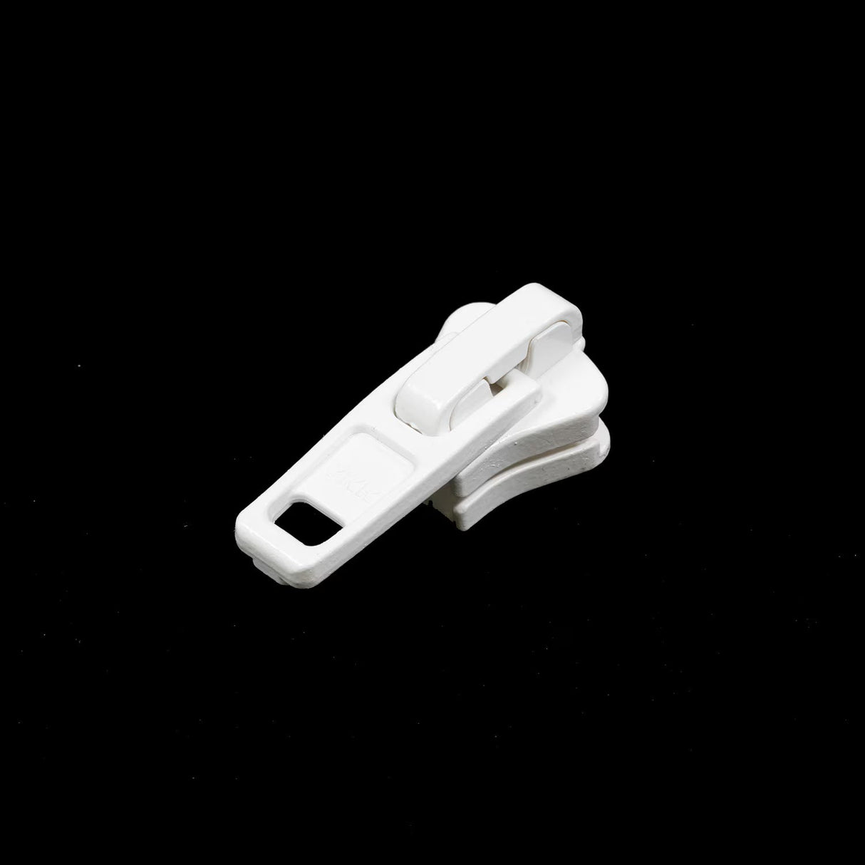 YKK Vislon #10 AutoLok Plastic Slider - Single Pull White YKK Vislon #10 AutoLok Plastic Slider - Single Pull White