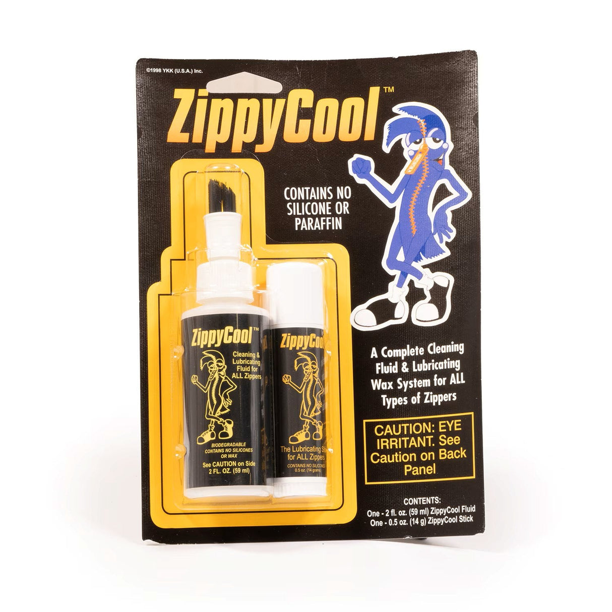 YKK Zippy Cool Zipper Cleaner & Lubricant Kit - Outdoor Textiles YKK Zippy Cool Zipper Cleaner & Lubricant Kit - Outdoor Textiles