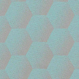 Sunbrella Hexagon Agua HEX J205 140 European Collection Upholstery Fabric
