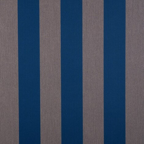 Sample of Sunbrella Beaufort Peacock 4771-0000 46-Inch Stripes Awning / Shade Fabric