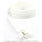 YKK Vislon #10 Separating Zipper AutoLok Double Pull Plastic Slider 78 inch White